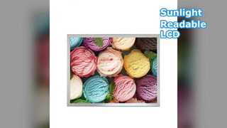 15 ιντσών οθόνη LCD που διαβάζεται από το φως του ήλιου