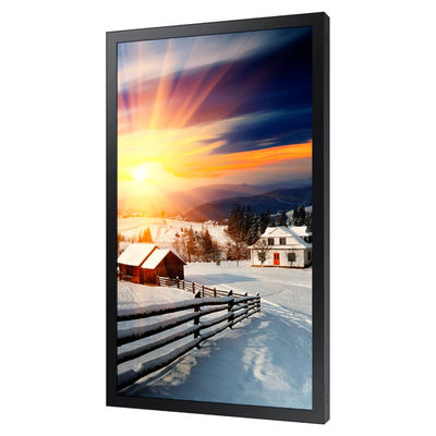 Οθόνη 55 ίντσας LCD που διαφημίζει την υπαίθρια 24/7 αναγνώσιμη ψείρα 5000 φωτός του ήλιου εργασίας