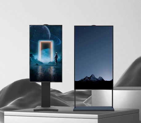 55 ιντσών 3000 Νιτς Εξωτερικές οθόνες Lcd Στάβλος διαφήμισης Tft