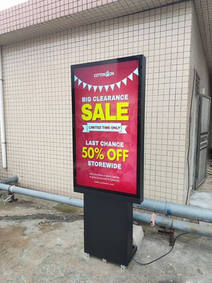 49 ιντσών 3500 νιτ εξωτερική οθόνη LCD IP66 αδιάβροχη