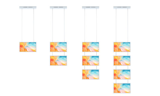 Οθόνη LCD 27 ιντσών FHD Window 2000nits για ανάρτηση